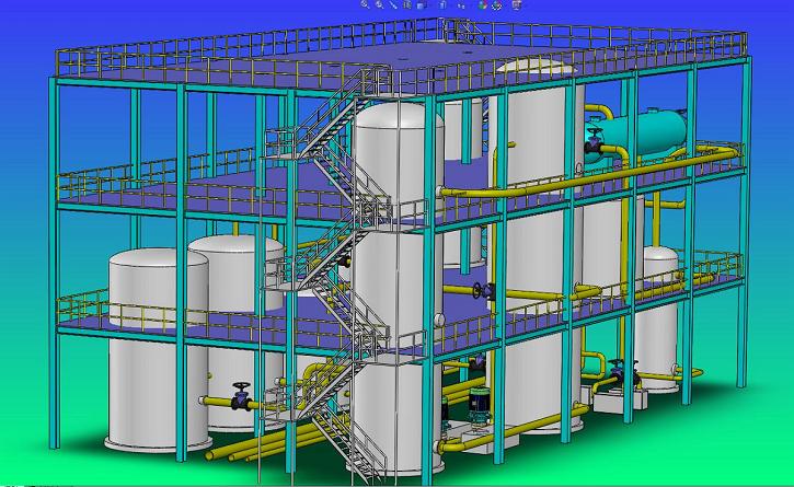 代画CAD平面立体